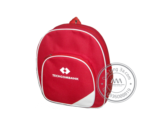 Balo quà tặng thêu logo 2 xưởng sản xuất balo quà tặng
