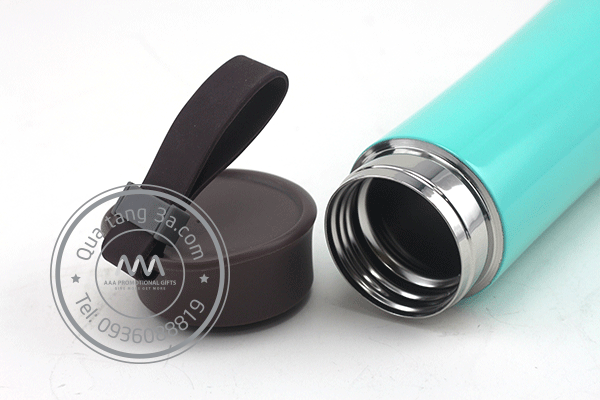 Bình inox vỏ nhựa 8 bình nước có quai xách