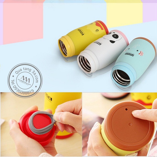 Bình giữ nhiệt hình động vật dễ thương 11 Bình giữ nhiệt hình động vật dễ thương