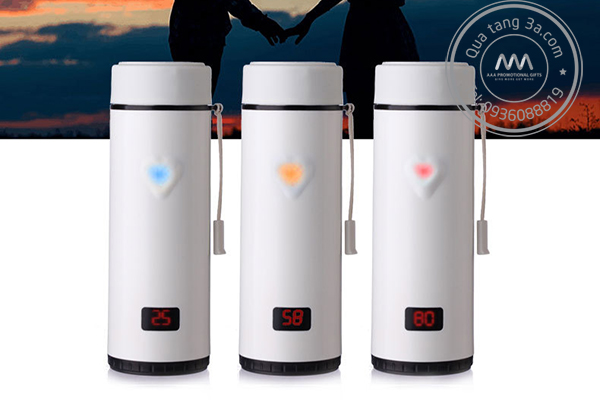 Quà tặng doanh nghiệp Bình giữ nhiệt in logo mẫu 2 13 Bình nước quà tặng
