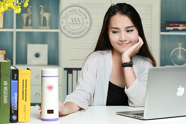 Quà tặng doanh nghiệp Bình giữ nhiệt in logo mẫu 2 11 Bình nước quà tặng