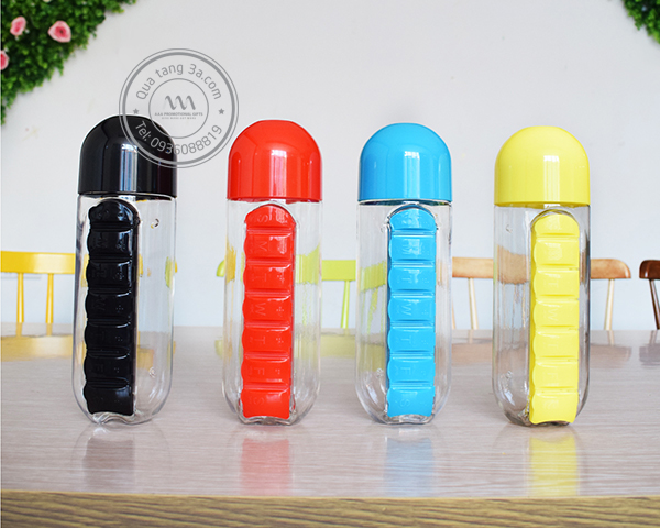 Quà tặng doanh nghiệp Bình nước in logo mẫu 1 9 Bình nước quà tặng