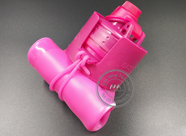 Quà tặng doanh nghiệp Bình nước gấp gọn in logo mẫu 1 10 Bình nước gấp gọn quà tặng