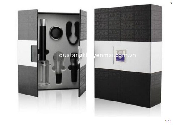 Wine Accessories 2 bộ dụng cụ rót rượu vang