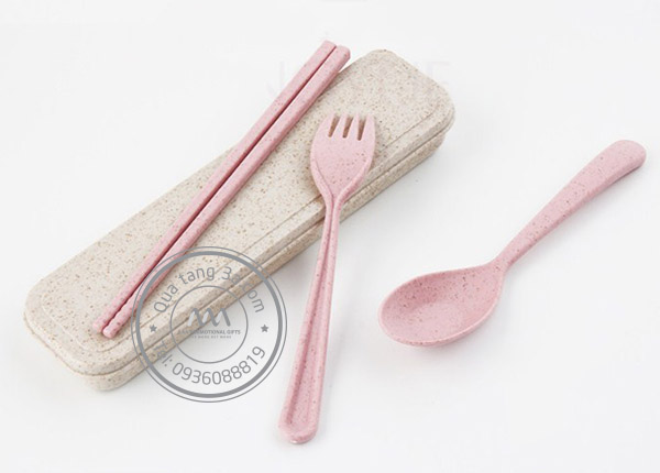 Bộ thìa dĩa lúa mạch Levant quà tặng thân thiện môi trường 11 Bộ thìa dĩa lúa mạch Levant quà tặng thân thiện môi trường