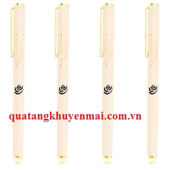 Bút máy Double Ring 8 bút bi kim loại in logo quảng cáo
