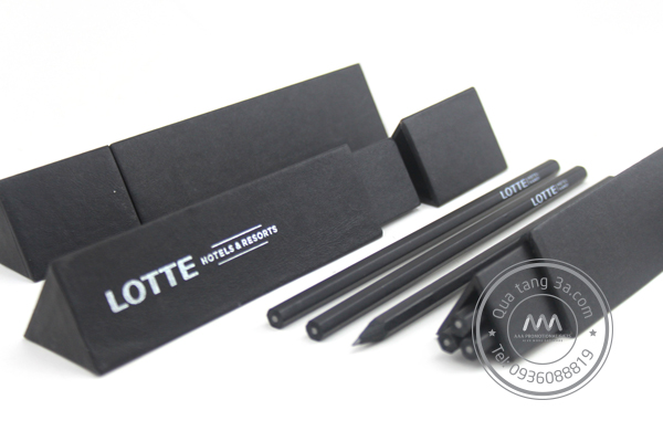 Bút chì in logo quà tặng - LOTTE 6 Bút chì in logo quà tặng