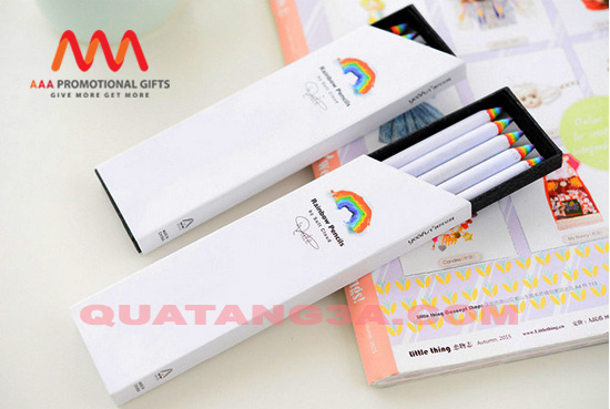 Bút chì tái chế 12 Bút chì tái chế in logo