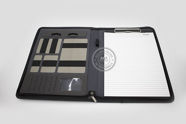 Quà tặng doanh nghiệp Cặp tài liệu in logo mẫu 1 10 cap-tai-lieu-da-nang-kem-sac-du-phong