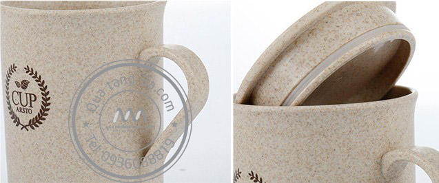 Cốc lúa mạch có nắp Levant - Quà tặng thân thiện môi trường 10 Cốc lúa mạch có nắp Levant - Quà tặng thân thiện môi trường