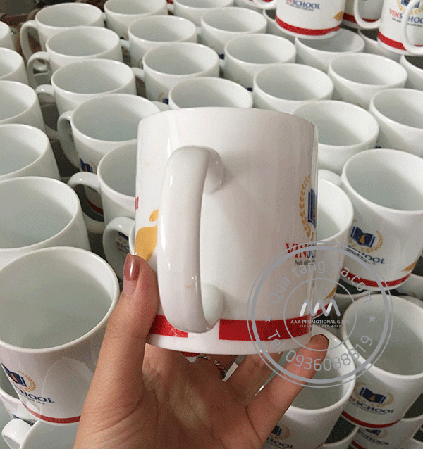 Quà tặng doanh nghiệp Cốc sứ in logo mẫu 2 17 cốc sứ quà tặng in logo