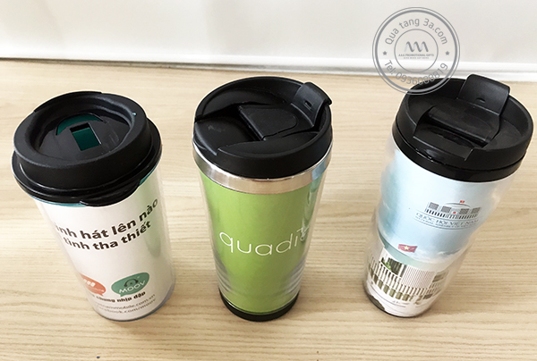 Quà tặng doanh nghiệp Cốc inox in logo mẫu 1 11 Cốc inox 2 lớp