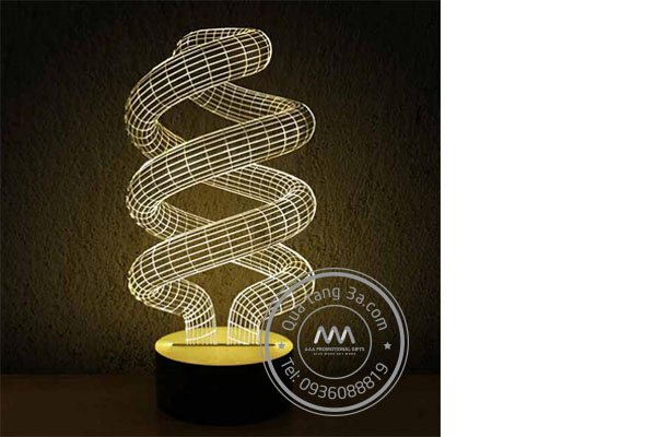 Đèn led 3D 19 đèn led 3D quà tặng quảng cáo