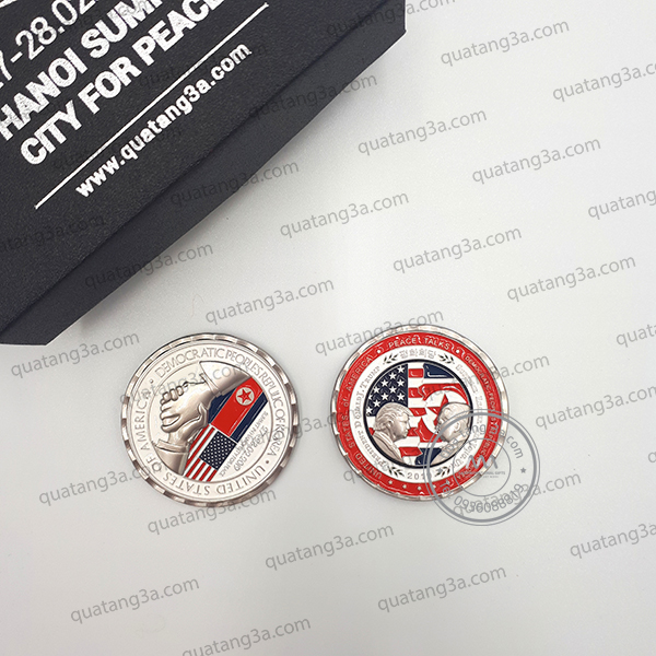 Đồng xu kỷ niệm Hội nghị thượng đỉnh Mỹ - Triều 2019 tại Hà Nội 13 hoi-nghi-thuong-dinh-my-trieu