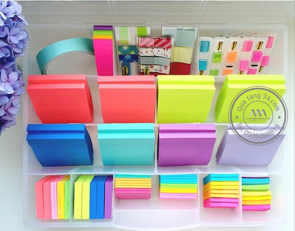 10+ ý tưởng quà tặng Give-away cực “cool” cho event công ty hoàn hảo 3 Giay note