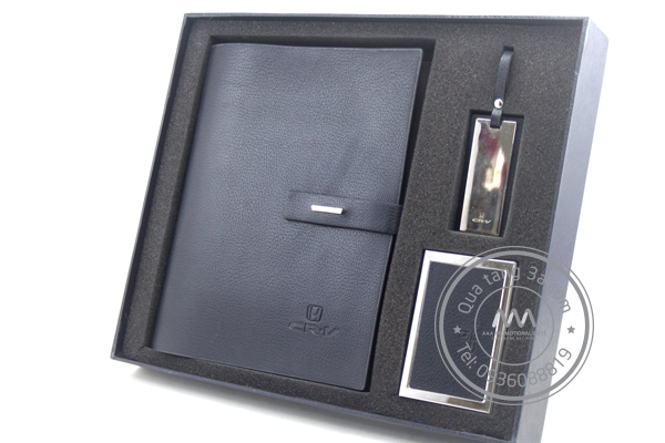 Gift set sổ - hộp name card - móc khóa 6 Gift set sổ hộp name card móc khóa