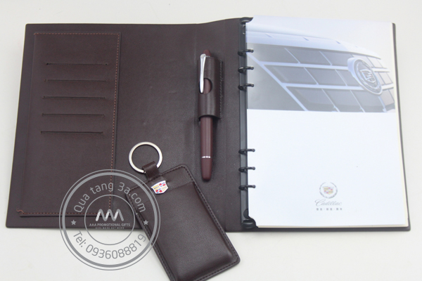 Gift set Sổ - Bút - Móc khóa da cao cấp 9 Gift set Sổ - Bút - Móc khóa da cao cấp