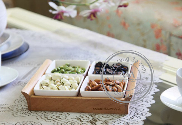 Hộp đựng bánh mứt kẹo sứ vuông 7 hộp đựng bánh mứt kẹo sứ