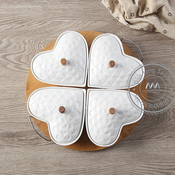 Khay đựng bánh mứt kẹo sứ Tết hình Cỏ 4 lá may mắn 7 khay-dung-banh-mut-keo-tet-2019