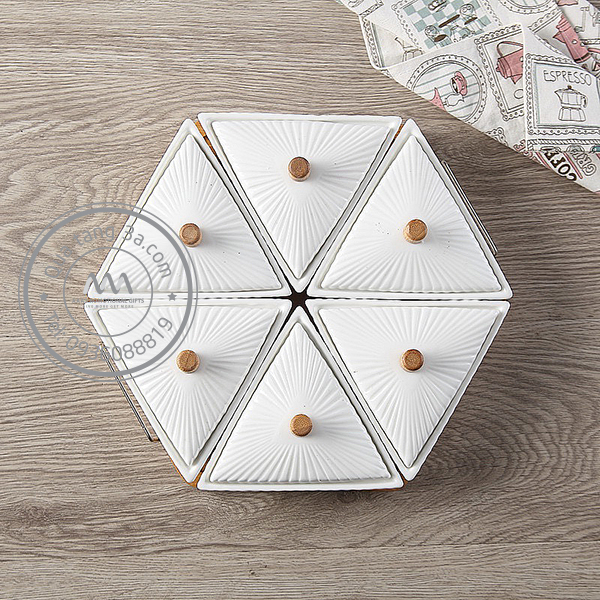 Khay đựng bánh mứt kẹo sứ Tết hình Lục giác 10 khay-dung-banh-mut-keo-tet-2019