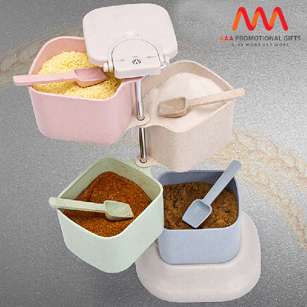 Hộp đựng gia vị 4 tầng thân thiện môi trường