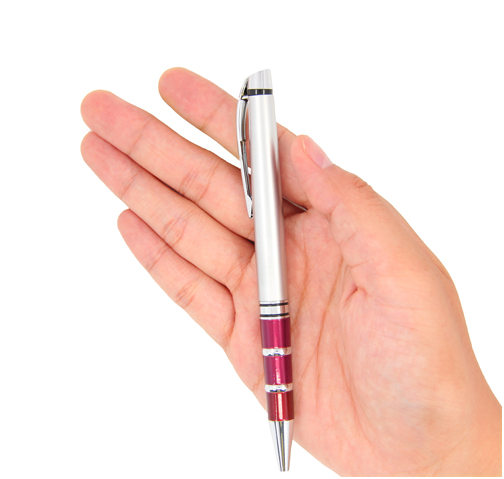 Bút kim loại LG6351 8 in logo lên bút bi