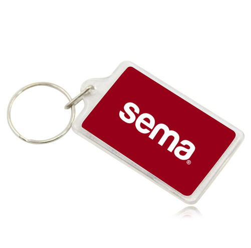 Móc khoá nhựa PG8769 9 móc khóa in logo quà tặng