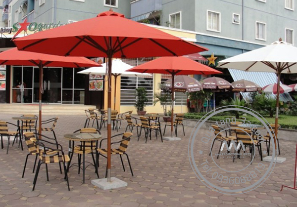 Ô dù ngoài trời quảng cáo 2 Ô dù ngoài trời quảng cáo