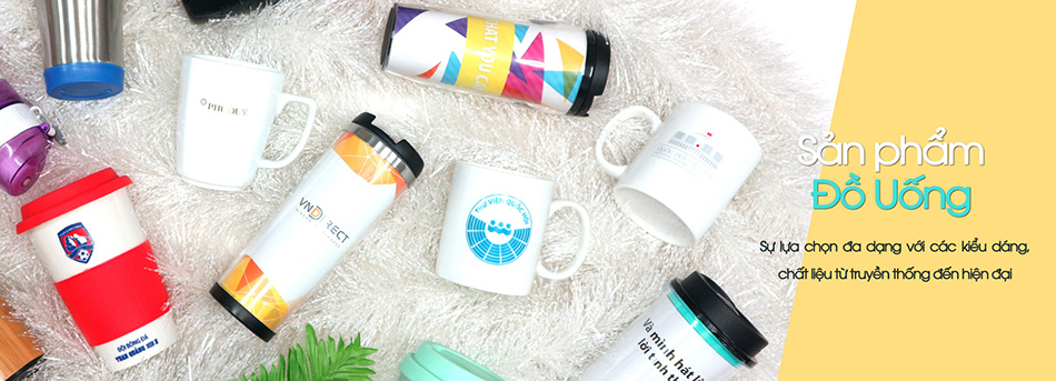 Đơn vị sản xuất quà tặng doanh nghiệp hàng đầu tại Việt Nam 4 quà tặng doanh nghiệp - nhóm quà đồ uống