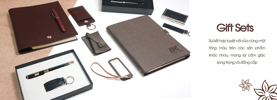Đơn vị sản xuất quà tặng doanh nghiệp hàng đầu tại Việt Nam 2 quà tặng doanh nghiệp giftset sổ bút