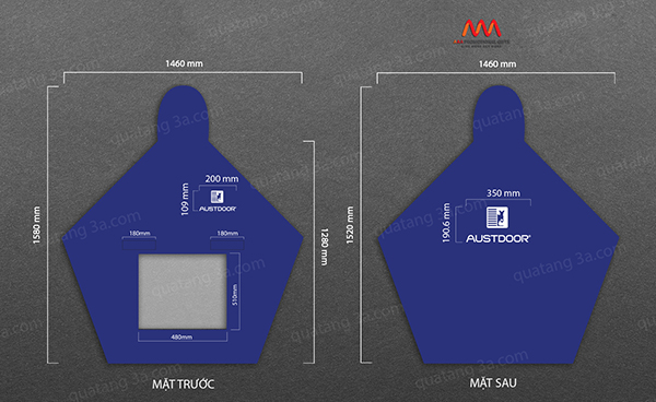Áo mưa quảng cáo Xoang Bách Phục 5 áo mưa quà tặng áo mưa quảng cáo