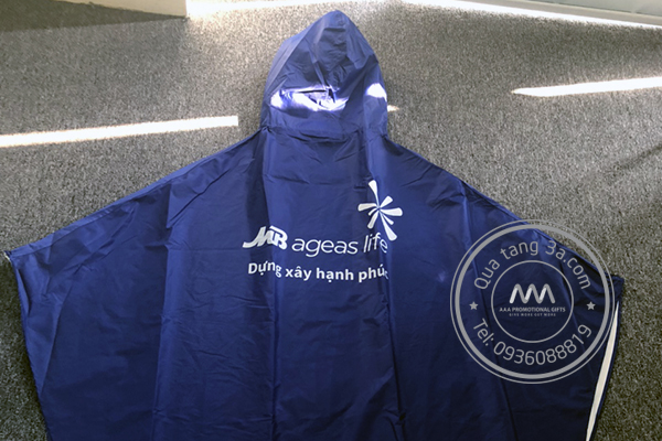 Sản xuất áo mưa quà tặng in logo giá rẻ - cam kết chất lượng 11 san xuat ao mua qua tang