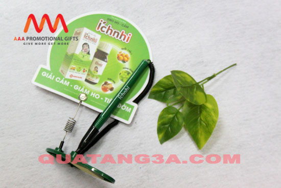 Bút chân cắm in logo