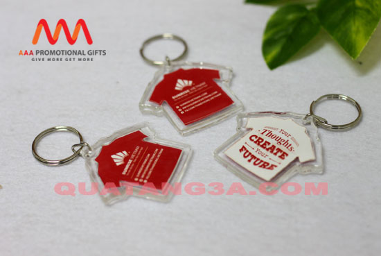 Những mẫu móc khóa đẹp làm quà tặng quảng cáo 8 sản xuất móc khóa mica theo yeu cau