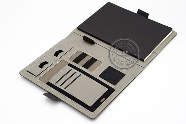 Quà tặng doanh nghiệp Sổ sạc đa năng in logo mẫu 1 8 Sổ sạc đa năng