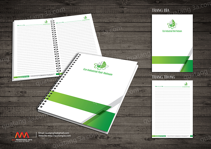 Vũ khí marketing lợi hại nhất với chi phí cực rẻ 2 sổ quà tặng quảng cáo