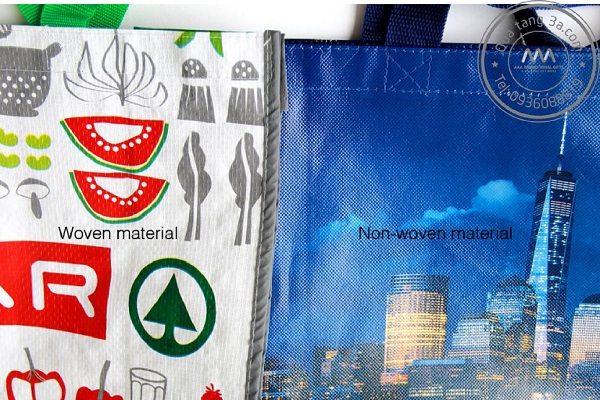 Túi vải dệt vs túi vải không dệt có những sự khác biệt gì? 4 túi vải không dệt