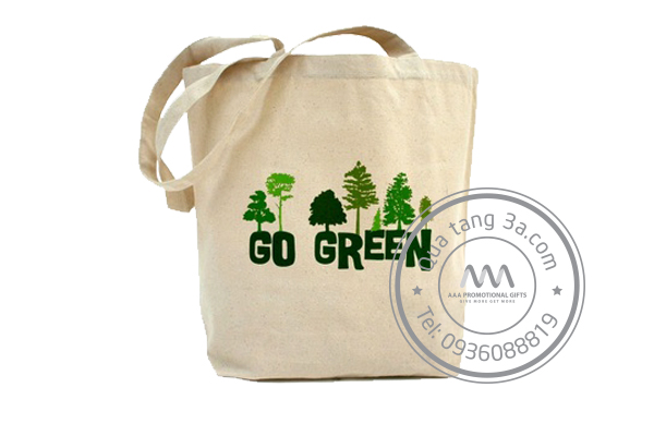 Túi vải bố (túi vải canvas) quà tặng 7 túi vải không dệt quà tặng