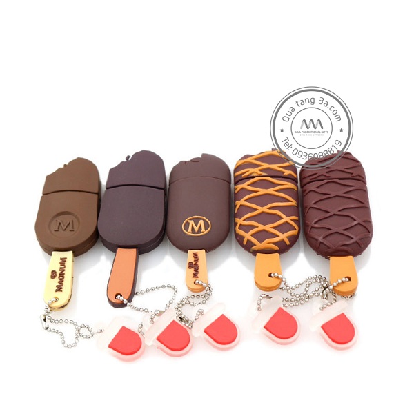 Ý tưởng quà tặng khách hàng độc đáo: USB hình thanh socola và kẹo 10 USB quà tặng