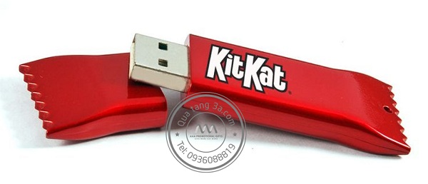 Ý tưởng quà tặng khách hàng độc đáo: USB hình thanh socola và kẹo 1 USB quà tặng