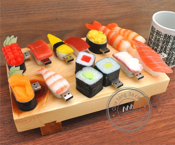 Ý tưởng quà tặng khách hàng độc đáo: USB hình thanh socola và kẹo 5 USB quà tặng
