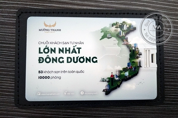 USB namecard - Mường Thanh Hospitality 9 Usb quà tặng