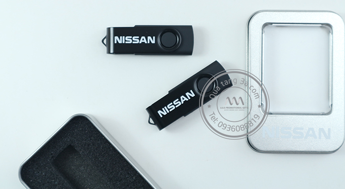 Tặng sổ để quảng cáo thương hiệu, nên hay không? 3 usb quà tặng quảng cáo nissan