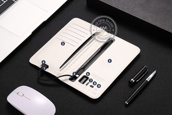 Quà tặng doanh nghiệp ví kèm dây sạc đa năng mẫu 1 13 vi-sac-da-nang