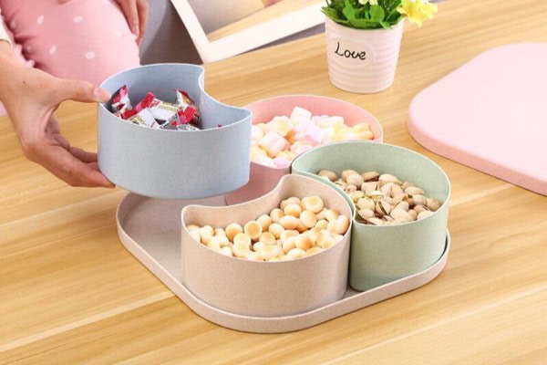 Quà tặng doanh nghiệp Hộp đựng mứt kẹo in logo mẫu 1