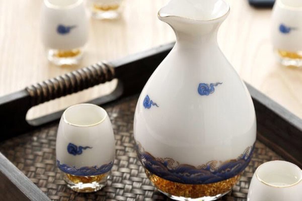 Quà tặng doanh nghiệp bộ bình cốc cao cấp mẫu 5