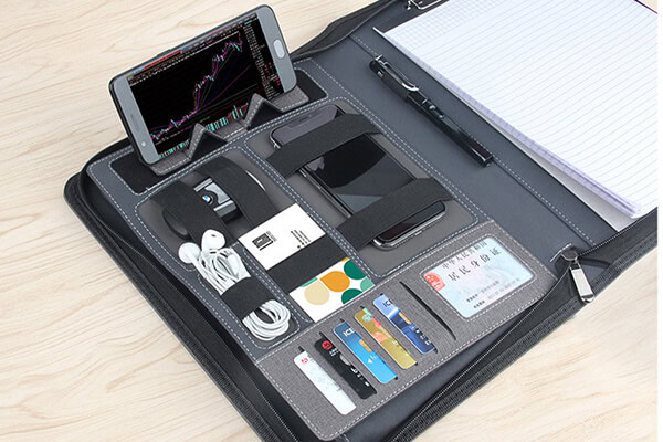 Quà tặng doanh nghiệp Cặp tài liệu in logo mẫu 1