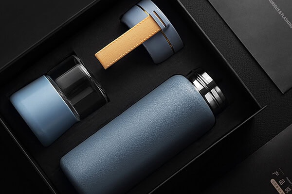 Quà tặng doanh nghiệp Set bình giữ nhiệt in logo mẫu 1