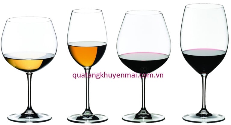 Bộ ly rượu vang 7 11