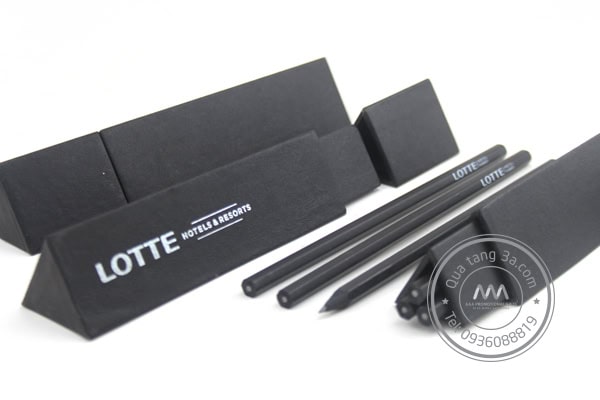 Bút chì in logo quà tặng - LOTTE